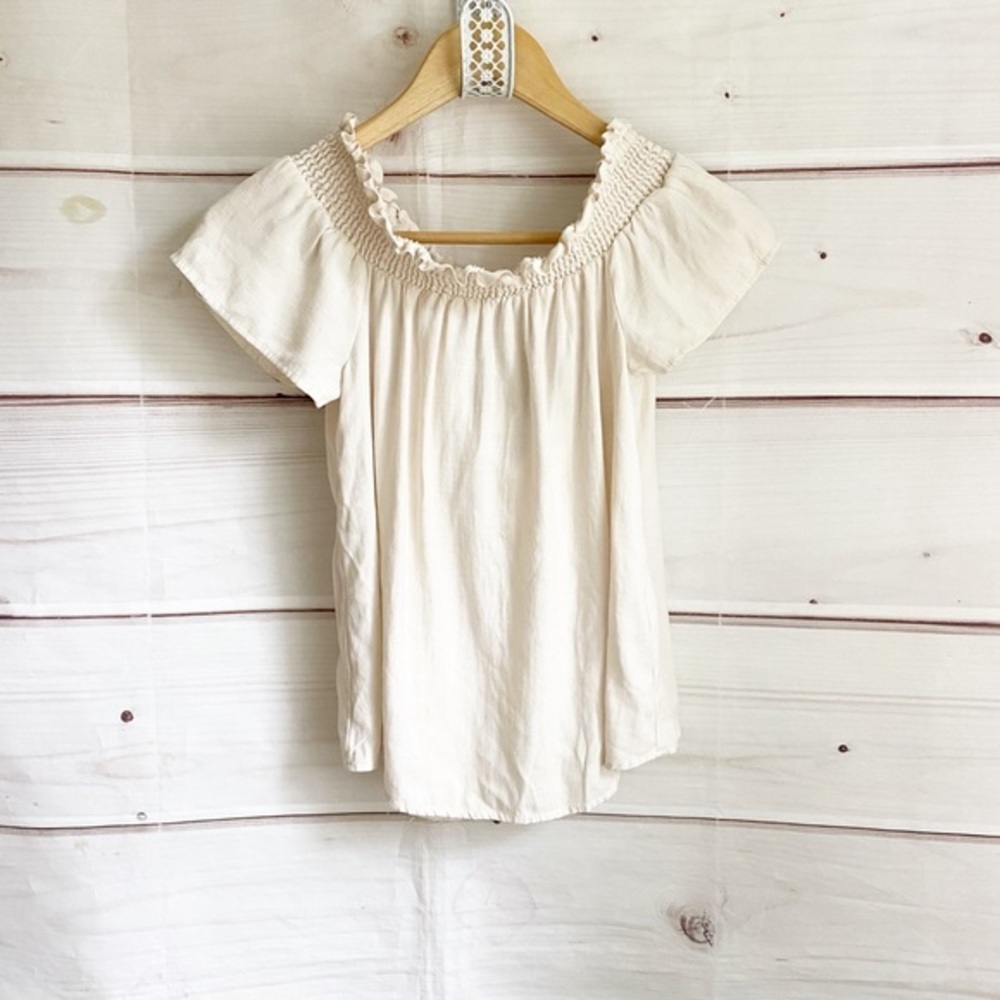 Off Shoulder Ruffle Top